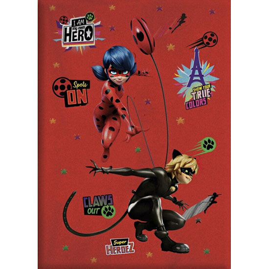 Adventures of Ladybug and Black Cat fleecehuopa hinta ja tiedot | Peitot | hobbyhall.fi