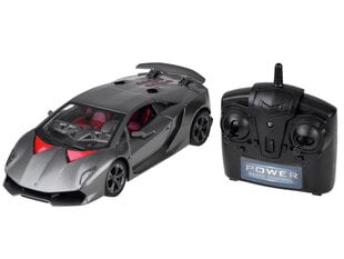 Kauko-ohjattava auto - Lamborghini, harmaa hinta ja tiedot | Poikien lelut | hobbyhall.fi