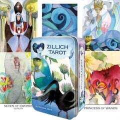 Tarot-kortit Zillich Tarot metallilaatikossa hinta ja tiedot | Esoteria | hobbyhall.fi