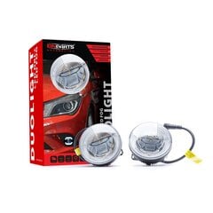 EinParts DL05 Päiväajovalot LED DRL Sumuvalot 6000K 12/24V Toyota Prius Highlander Platz/Echo MR2 hinta ja tiedot | Ajovalot | hobbyhall.fi