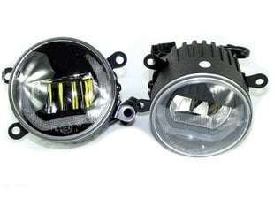 EinParts DL23 Päiväajovalot LED DRL Sumuvalot 6000K 12/24V Citroen, Dacia, Nissan, Opel, Fiat, Peugeot, Renault, Ford, Honda, Suzuki, Mitsubishi hinta ja tiedot | Ajovalot | hobbyhall.fi