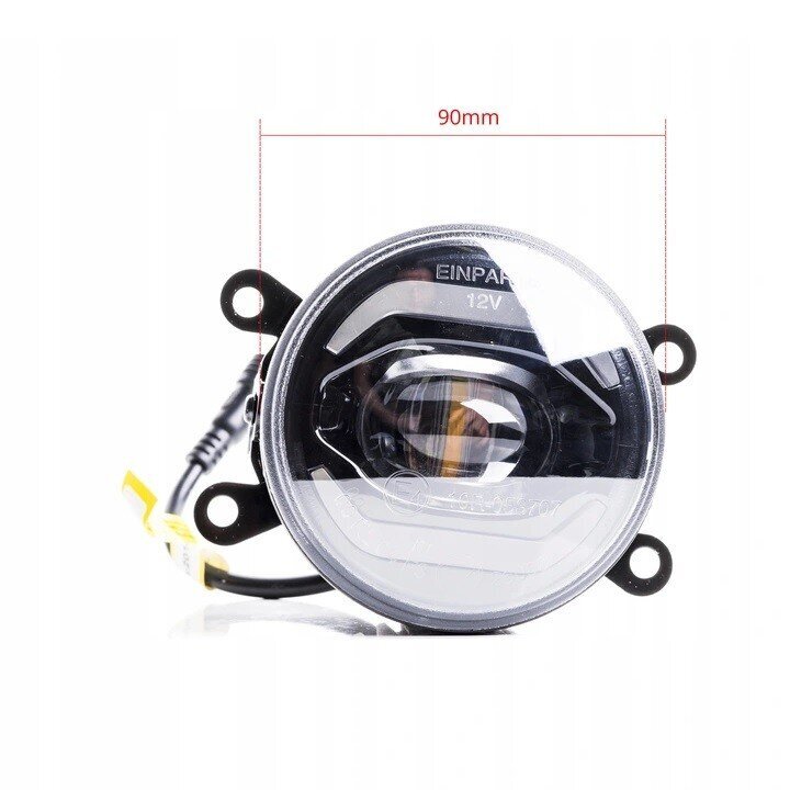 EinParts DL40 Päiväajovalot LED DRL Sumuvalot 6000K 12/24V Nissan Patrol Note Murano Juke Cube Tiida, Inifiniti hinta ja tiedot | Ajovalot | hobbyhall.fi