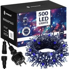 Joulukuusen valot CL0533 Springos 500 led 31,5 m hinta ja tiedot | Jouluvalot | hobbyhall.fi