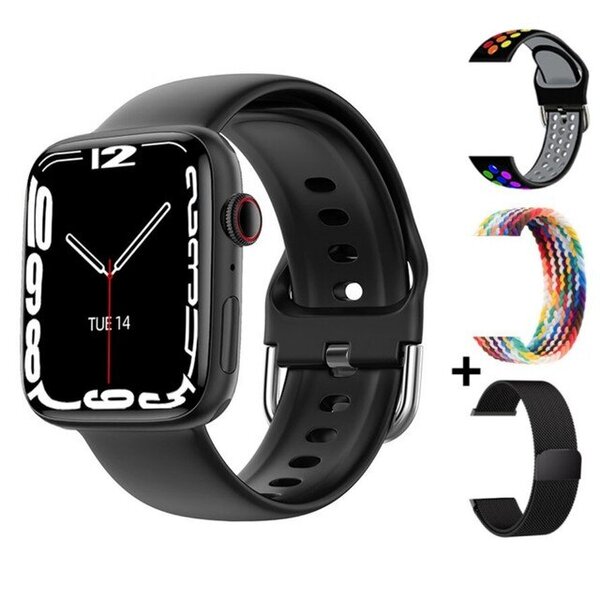 UUSI 2024 Smart Watch 9 Pro Real, kiinteä ruuvi 49 mm 2,19 tuuman näyttö ja langaton EKG-pelilataus 450 mah aikuisille urheiluun