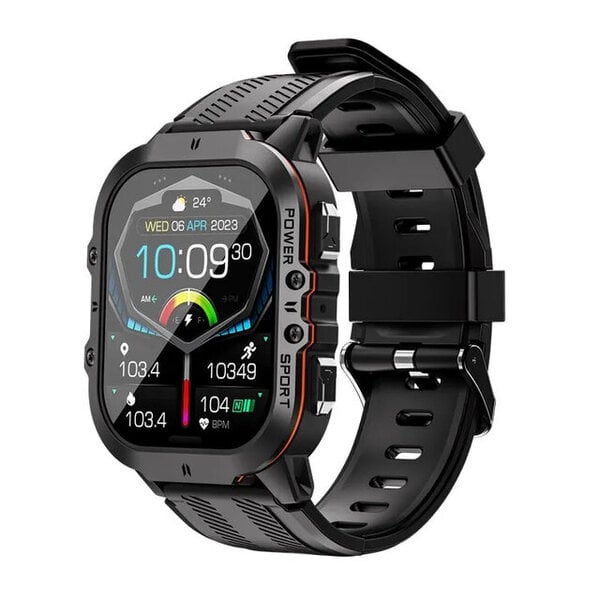 Uusi C26 Sports Smart Watch aikuisten Bluetooth-puhelunäyttöön 1ATM Syvyysvedenpitävä terveysmonitori Älykello Android IOS:lle