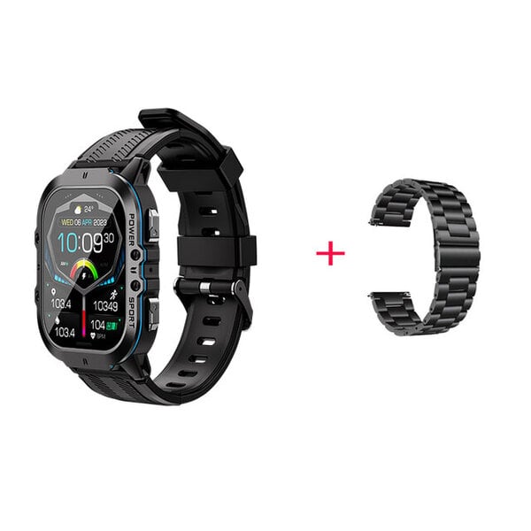 Uusi C26 Sports Smart Watch aikuisten Bluetooth-puhelunäyttöön 1ATM Syvyysvedenpitävä terveysmonitori Älykello Android IOS:lle