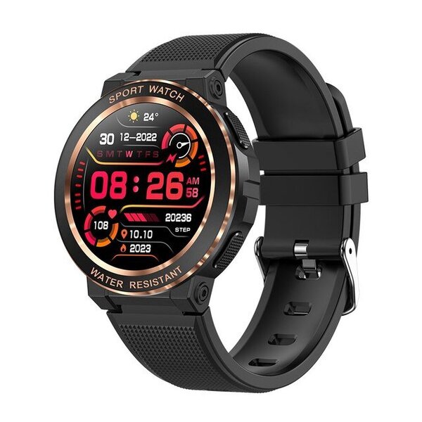 Sport Smart Watch Adult Bluetooth Call Smartwatch IP68 Vedenpitävä Fitness Tracker Terveysvalvonta IOS Android MK60