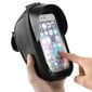 Wozinsky Bicycle Front Frame Handlebar Bag Touch Screen Phone Holder 1L black (WBB16BK) hinta ja tiedot | Puhelimen kuoret ja kotelot | hobbyhall.fi