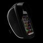 Wozinsky Bicycle Front Frame Handlebar Bag Touch Screen Phone Holder 1L black (WBB16BK) hinta ja tiedot | Puhelimen kuoret ja kotelot | hobbyhall.fi