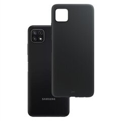 3MK suojakuori Samsung Galaxy A22 puhelimelle, matta musta hinta ja tiedot | Puhelimen kuoret ja kotelot | hobbyhall.fi