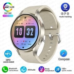 2024 Uusi NFC Bluetooth Call -älykello aikuisten kello 6 GPS Motion Track 360*360 HD-näyttökellot IP68 vedenpitävä älykello aikuisille hinta ja tiedot | Kellot | hobbyhall.fi