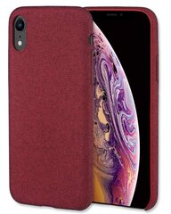 Pehmeä kangaskuori Lilware Apple iPhone XR, marjanpunainen hinta ja tiedot | Lilware Puhelimet, älylaitteet ja kamerat | hobbyhall.fi