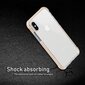 Puhelinkuori Xcessor Clear Hybrid TPU Apple iPhone X / iPhone XS, kirkas / pastelli persikka hinta ja tiedot | Puhelimen kuoret ja kotelot | hobbyhall.fi