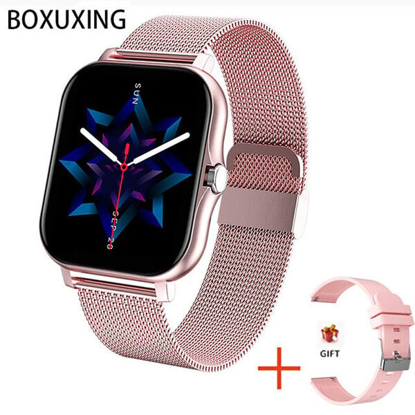 Android-puhelimelle Reloj Intente Mujer Custom Dial Smart Watch Adult 1,69" Bluetooth Call 2024 Smart Watch Adult +BoxFo