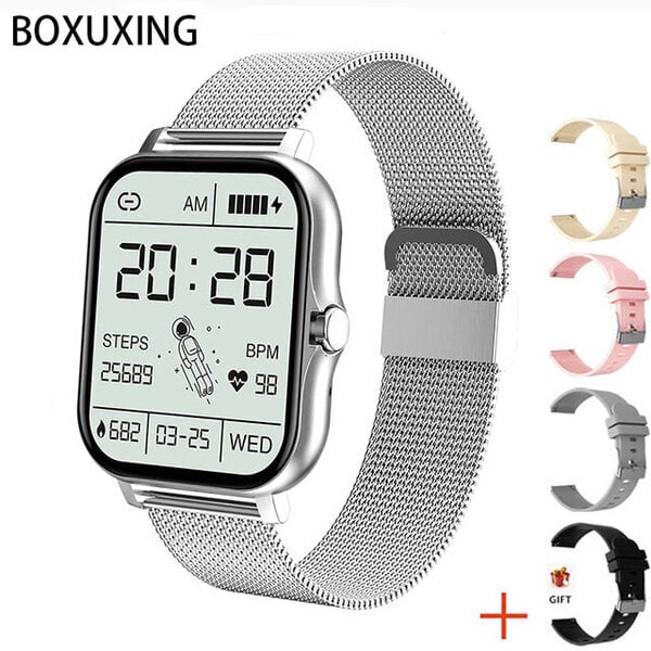 Android-puhelimelle Reloj Intente Mujer Custom Dial Smart Watch Adult 1,69" Bluetooth Call 2024 Smart Watch Adult +BoxFo