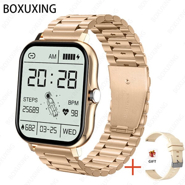 Android-puhelimelle Reloj Intente Mujer Custom Dial Smart Watch Adult 1,69" Bluetooth Call 2024 Smart Watch Adult +BoxFo