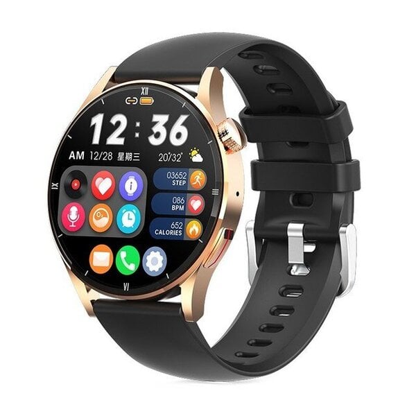 Älykello aikuisille, täysi kosketusnäyttö Sport Fitness Watch Adult IP67 vedenpitävä Bluetooth Android IOS-älykello Adult