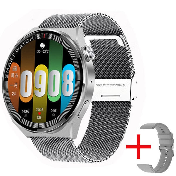 2024 Uusi Watch GT3 Pro Smart Watch Adult NFC Vedenpitävä Sport Fitness Tracker Bluetooth Call Smart Watch Adult HUAWEI Android IOS:lle