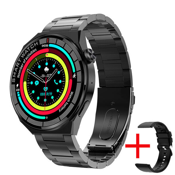 2024 Uusi Watch GT3 Pro Smart Watch Adult NFC Vedenpitävä Sport Fitness Tracker Bluetooth Call Smart Watch Adult HUAWEI Android IOS:lle