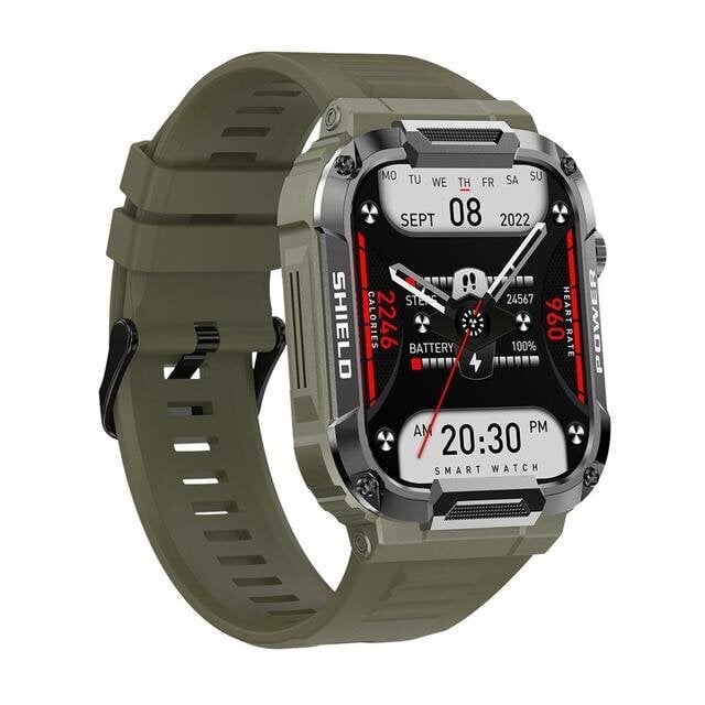 Mk66 Sport Smart Watch Outdoor Bluetooth-yhteensopiva Soita Musiikki Toista sykemittari Terveys Urheilu Rannekello Aikuisille hinta ja tiedot | Älykellot | hobbyhall.fi