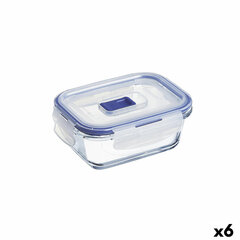 Lounaslaatikko Luminarc Pure Box Active, 380 ml, 12 x 9 cm, 6 kpl. hinta ja tiedot | Elintarvikkeiden säilytysastiat | hobbyhall.fi