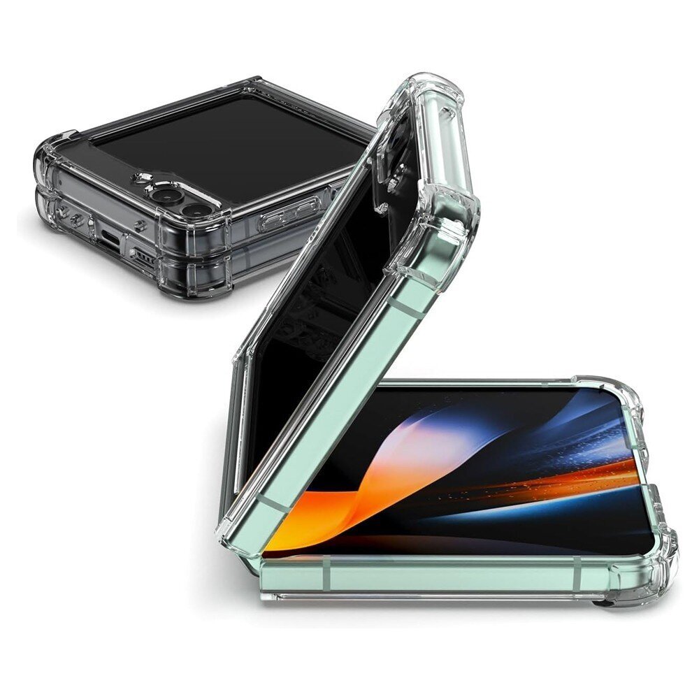 Kotelo Mercury Super Protect Samsung F741 Z Flip6 läpinäkyvä hinta ja tiedot | Puhelimen kuoret ja kotelot | hobbyhall.fi