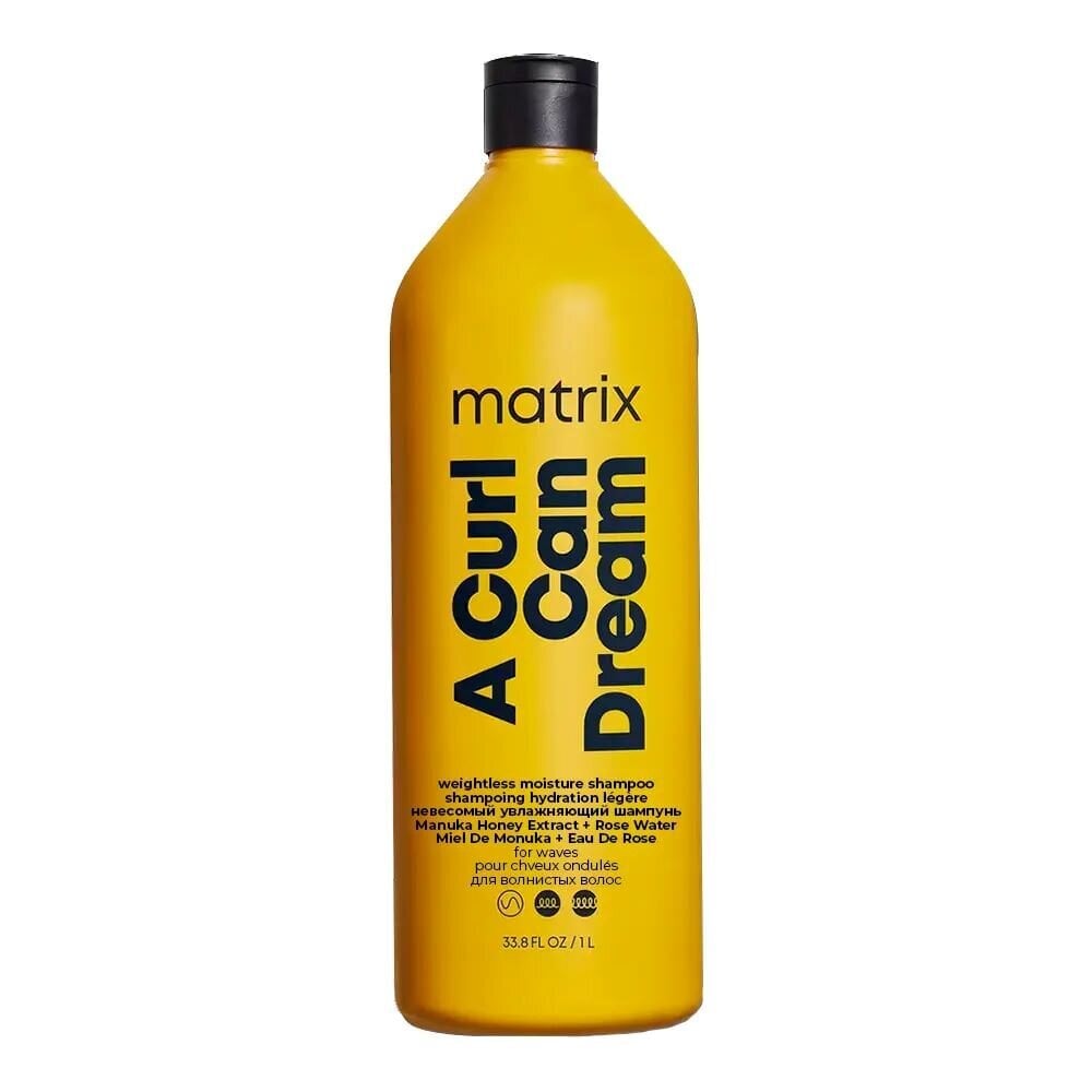 Shampoo Matrix A Curl Can Dream Weightless Moisture Shampoo 1000ml hinta ja tiedot | Shampoot | hobbyhall.fi