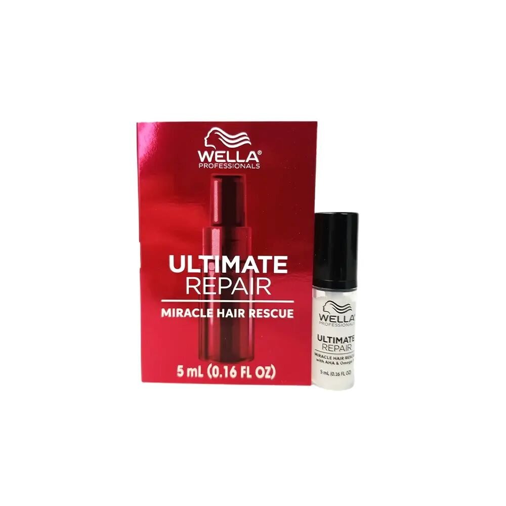 Korjaava suihke vaurioituneille hiuksille Wella Ultimate Repair Miracle Hair Rescue 5 ml hinta ja tiedot | Naamiot, öljyt ja seerumit | hobbyhall.fi