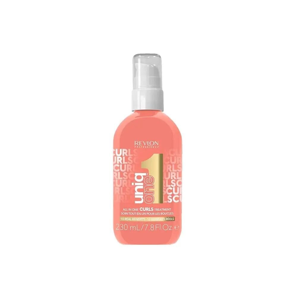 Spray hiusnaamio Revlon Uniq One’All In One Curls Treatment 230ml hinta ja tiedot | Naamiot, öljyt ja seerumit | hobbyhall.fi