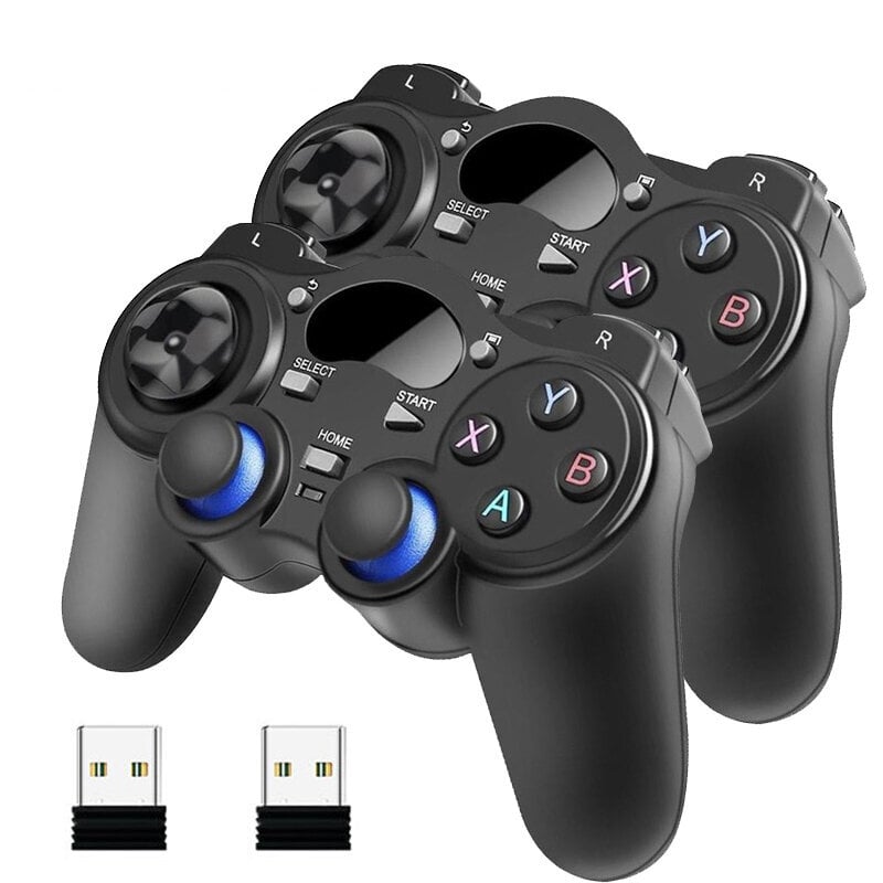 Langaton peliohjain PC PS3 Android Phone TV Box 2.4G Langaton Joystick Joypad USB PC Peliohjain Xiaomi OTG Smart Phonelle hinta ja tiedot | Pelikonsolitarvikkeet | hobbyhall.fi