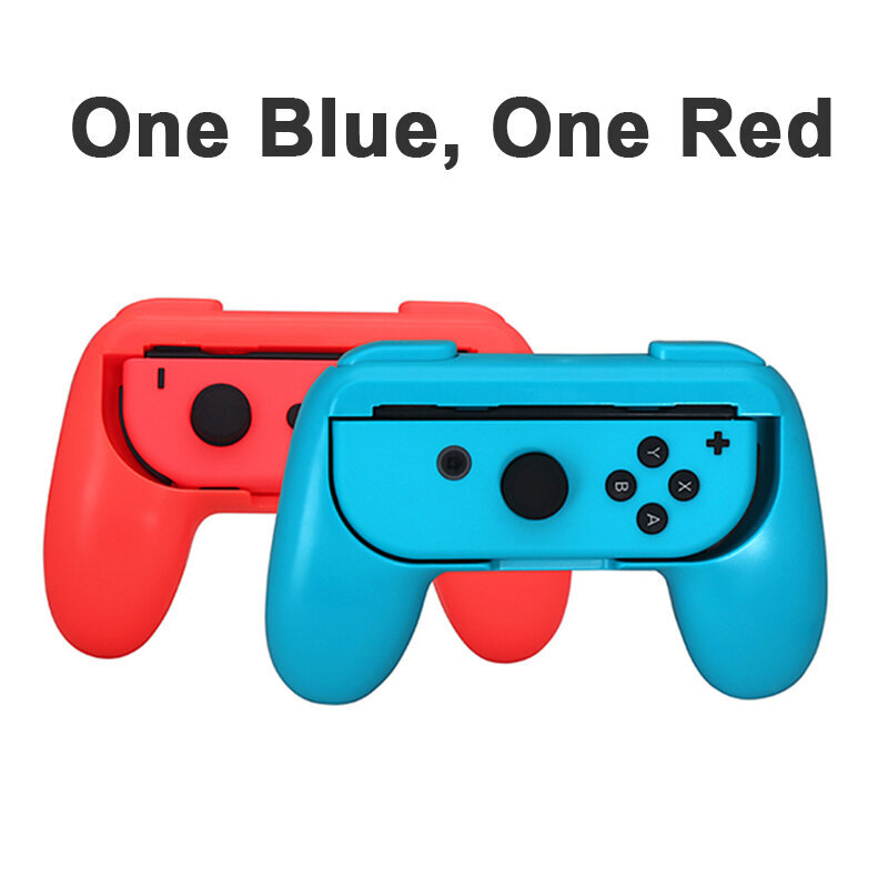 2kpl/setti Nintend Switch ABS Gamepad Grip Kahva Joypad Teline Nintendo Switchille Vasen Oikea Joy-Con peliohjain hinta ja tiedot | Ohjain- ja laajennuskortit | hobbyhall.fi