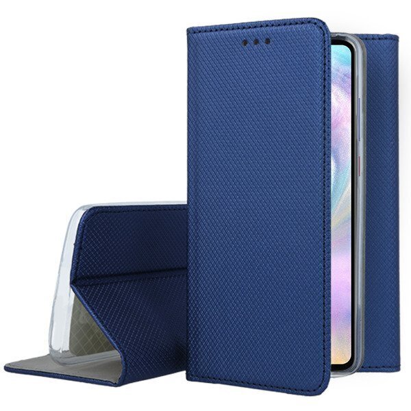 Mocco Smart Magnet Book Case For Xiaomi Poco M3 Blue hinta ja tiedot | Puhelimen kuoret ja kotelot | hobbyhall.fi