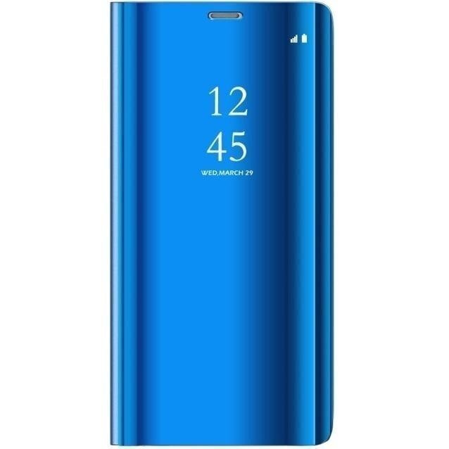 Mocco Clear View Cover Case For Samsung Galaxy A22 4G Blue hinta ja tiedot | Puhelimen kuoret ja kotelot | hobbyhall.fi