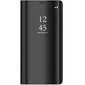 Mocco Clear View Cover Case For Samsung Galaxy A22 4G Black hinta ja tiedot | Puhelimen kuoret ja kotelot | hobbyhall.fi