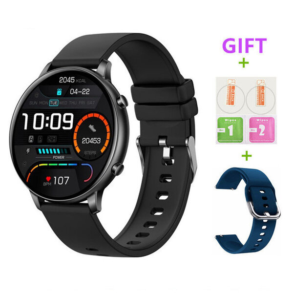 2024 Uusi Smart Watch Adult IP68 Vedenpitävä Full Touch Clock Sport Fitness Tracker Adult Smart Watch Android-puhelimelle iPhone