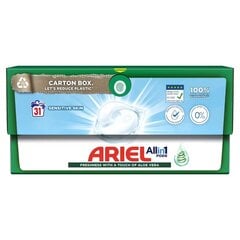 Pesukapselit Ariel Sensitive, 31 kpl hinta ja tiedot | Pyykinpesuaineet | hobbyhall.fi