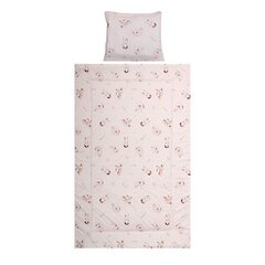 Lorelli lasten vuodevaatesetti Honey Bunny Beige, 140x95 cm, 3-osainen hinta ja tiedot | Vuodevaatteet lapsille | hobbyhall.fi