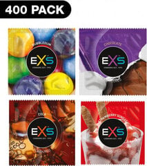 Kondomit EXS Mixed Flavored, 400 kpl. hinta ja tiedot | Kondomit | hobbyhall.fi