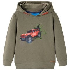 Lasten huppari khaki 104 hinta ja tiedot | Poikien paidat | hobbyhall.fi