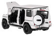 Metalliauto Mercedes Benz AMG G63 1:32, valkoinen hinta ja tiedot | Poikien lelut | hobbyhall.fi