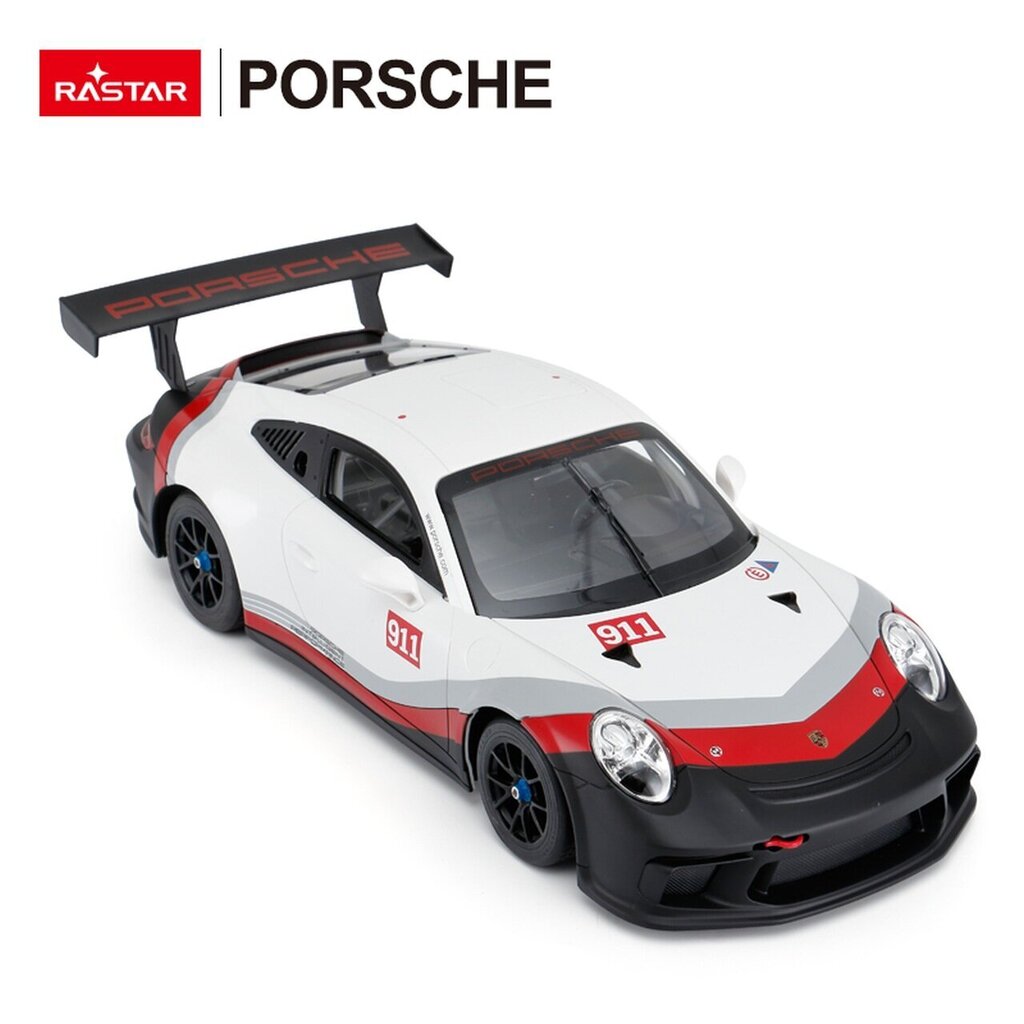 Kauko-ohjattava Porsche 911 GT3 kilpa-auto 1:14 hinta ja tiedot | Poikien lelut | hobbyhall.fi