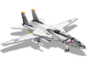 Amerikkalainen F-14 Tomcat -hävittäjälentokoneen suunnittelija, 1600 kpl hinta ja tiedot | LEGOT ja rakennuslelut | hobbyhall.fi