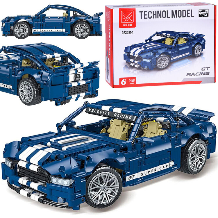 GT RACING rakennussetti 1428 kpl hinta ja tiedot | LEGOT ja rakennuslelut | hobbyhall.fi