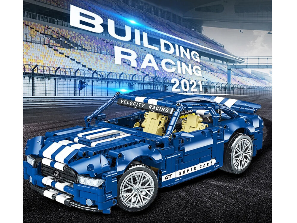 GT RACING rakennussetti 1428 kpl hinta ja tiedot | LEGOT ja rakennuslelut | hobbyhall.fi