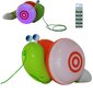 Interaktiivinen etana Halpix Snail Pull Along Toy hinta ja tiedot | Vauvan lelut | hobbyhall.fi