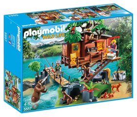 Rakennussetti 5557 Playmobil® Wild Life, Adventure treehouse hinta ja tiedot | LEGOT ja rakennuslelut | hobbyhall.fi