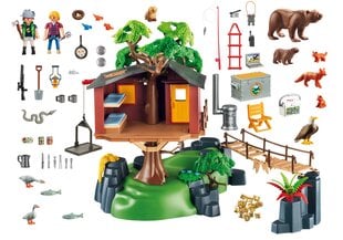 Rakennussetti 5557 Playmobil® Wild Life, Adventure treehouse hinta ja tiedot | LEGOT ja rakennuslelut | hobbyhall.fi