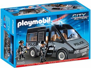 6043 Playmobil® City Action, poliisiauto hinta ja tiedot | LEGOT ja rakennuslelut | hobbyhall.fi