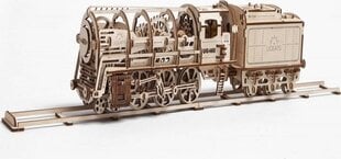 Höyryveturi kiskoilla Ugears, 538 kpl hinta ja tiedot | LEGOT ja rakennuslelut | hobbyhall.fi