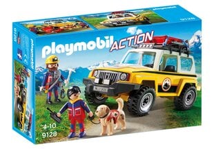 9128 Playmobil® Action Mountain -pelastusajoneuvo hinta ja tiedot | LEGOT ja rakennuslelut | hobbyhall.fi